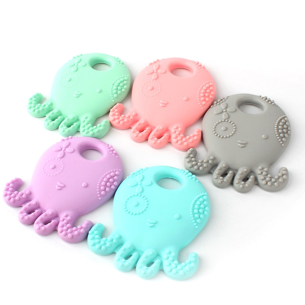 Octopus Shaped Baby Teether