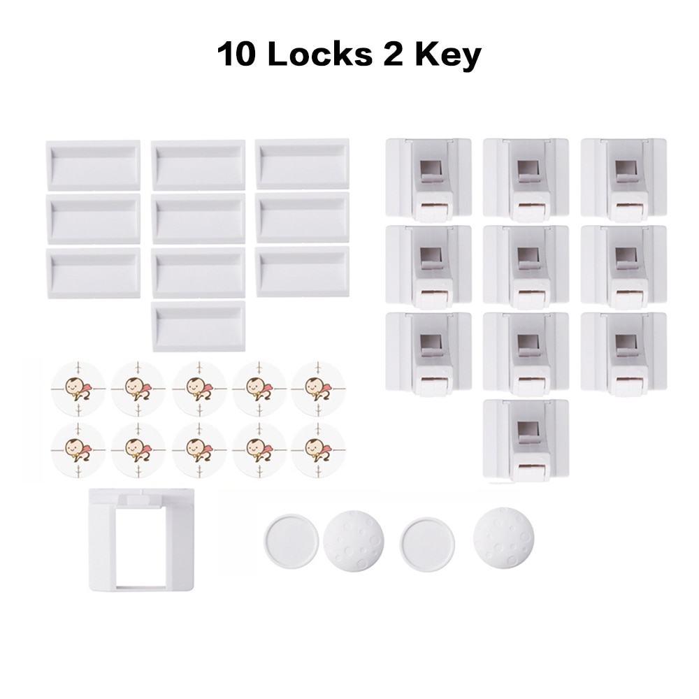 10 locks 2 keys