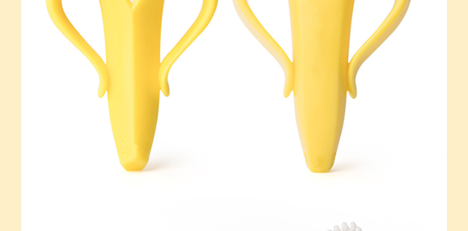 Banana Shaped Baby's Silicone Teether