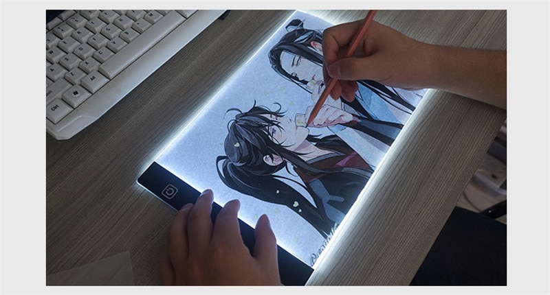 Dimmable LED Drawing Tablet